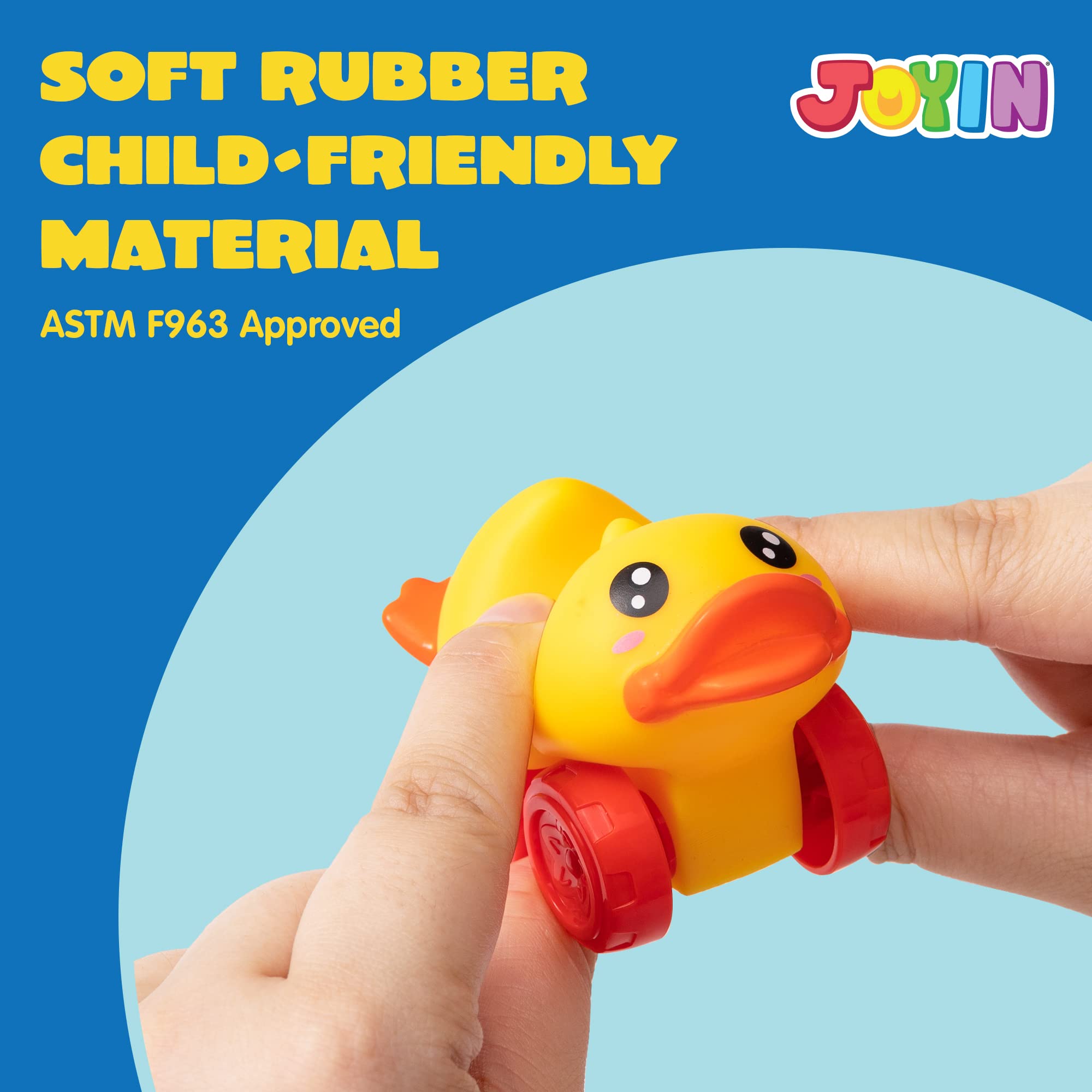 JOYIN Animal Cars non-toxic and BPA-free safety features for kids