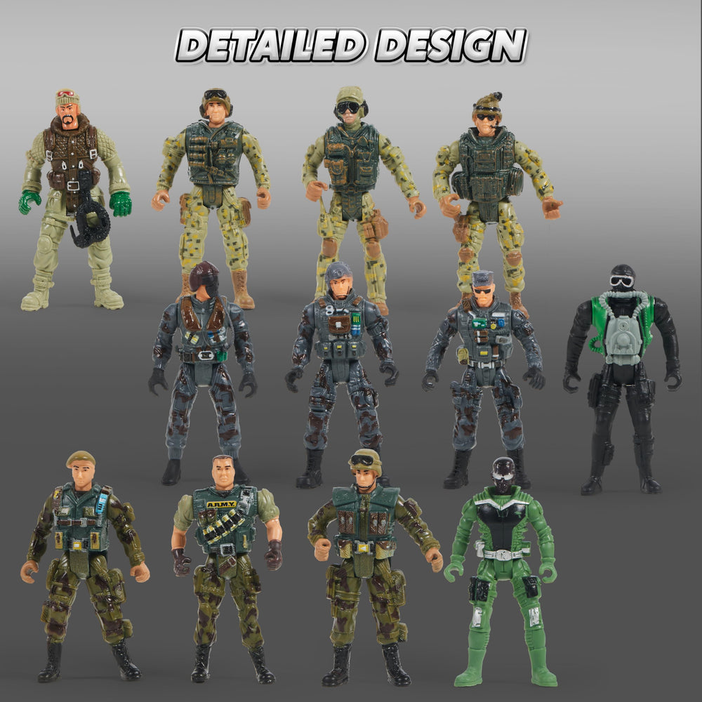 JOYIN army men weapon gear accessories extend pretend missions and creativity