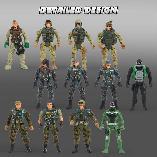 JOYIN army men weapon gear accessories extend pretend missions and creativity