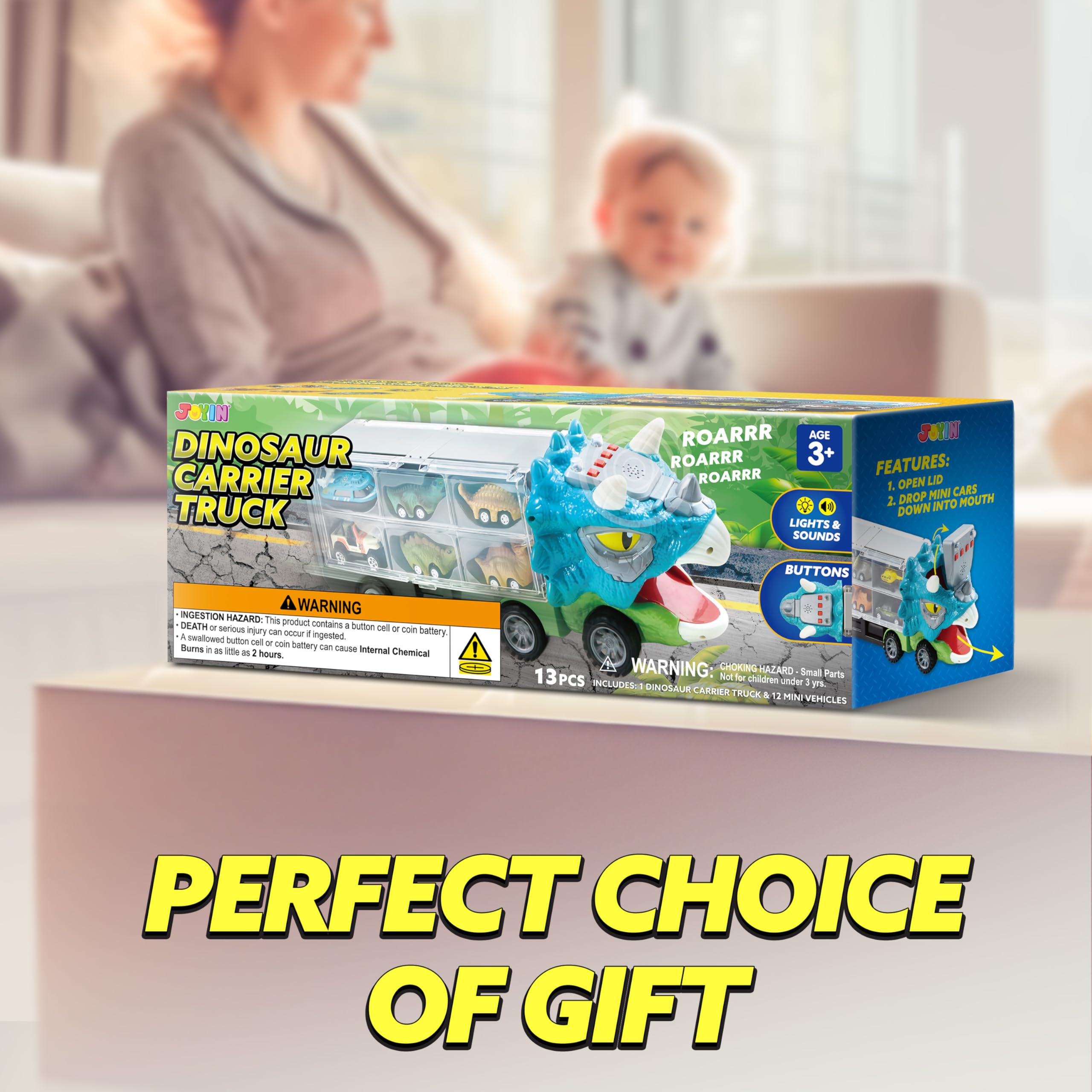 JOYIN ASTM-F963 BPA-free design for safer, long-lasting toy enjoyment.