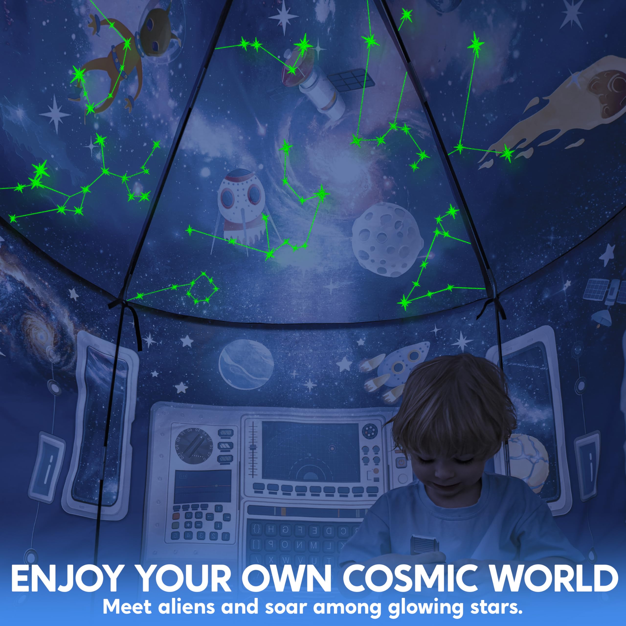 JOYIN Astronaut control panel close-up invites pretend space missions and teamwork.
