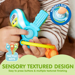JOYIN Baby Car Keys Teether illuminated feature sparks visual exploration during play sessions.