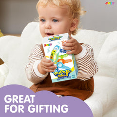 JOYIN Baby Car Keys Teether textured keys provide varied tactile experiences for toddlers.