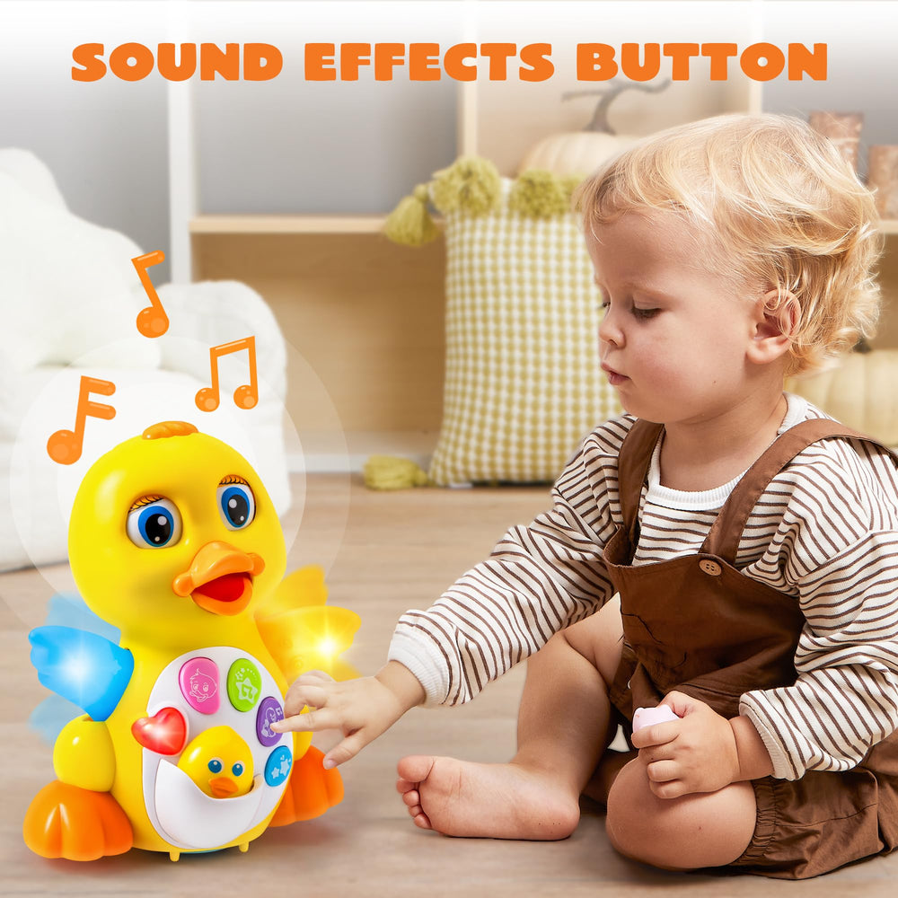 JOYIN Baby Duck singing from its pouch for playful storytelling