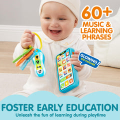 JOYIN light-up image showcases engaging buttons that attract toddler attention during play.
