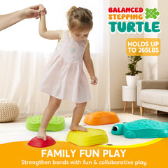 JOYIN balance stones with non-slip surface provide stable footing during games