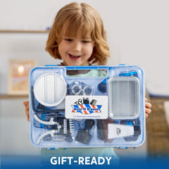 JOYIN Barber Shop pretend kit bottles add realistic grooming liquids for role play.