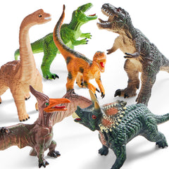 JOYIN big dinosaur toys Set packaging highlights the six jumbo figures.
