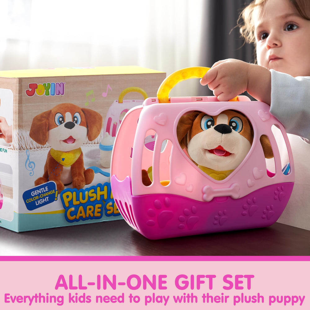 JOYIN toddler gift idea: birthday-friendly plush dog for imaginative roleplay