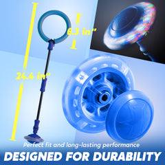 JOYIN blue ankle skip ball promotes active energy releasing play.