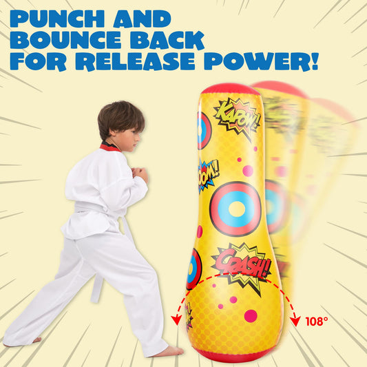 JOYIN bounce-back action punching bag for coordinated play.