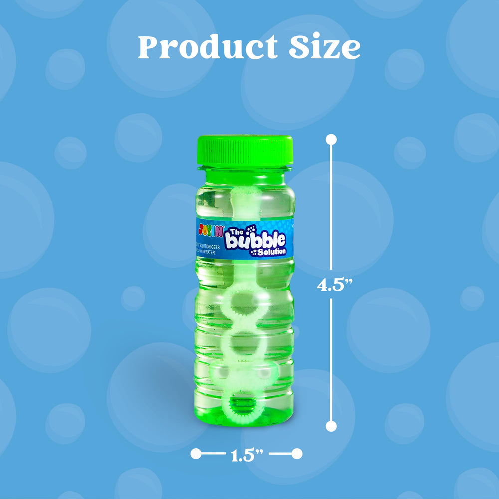 JOYIN Bubble Bottles purple wand set for festive events and kid safe bubble play