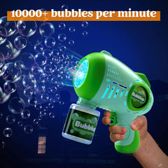 JOYIN eight-hole design creates dense bubble streams at events.