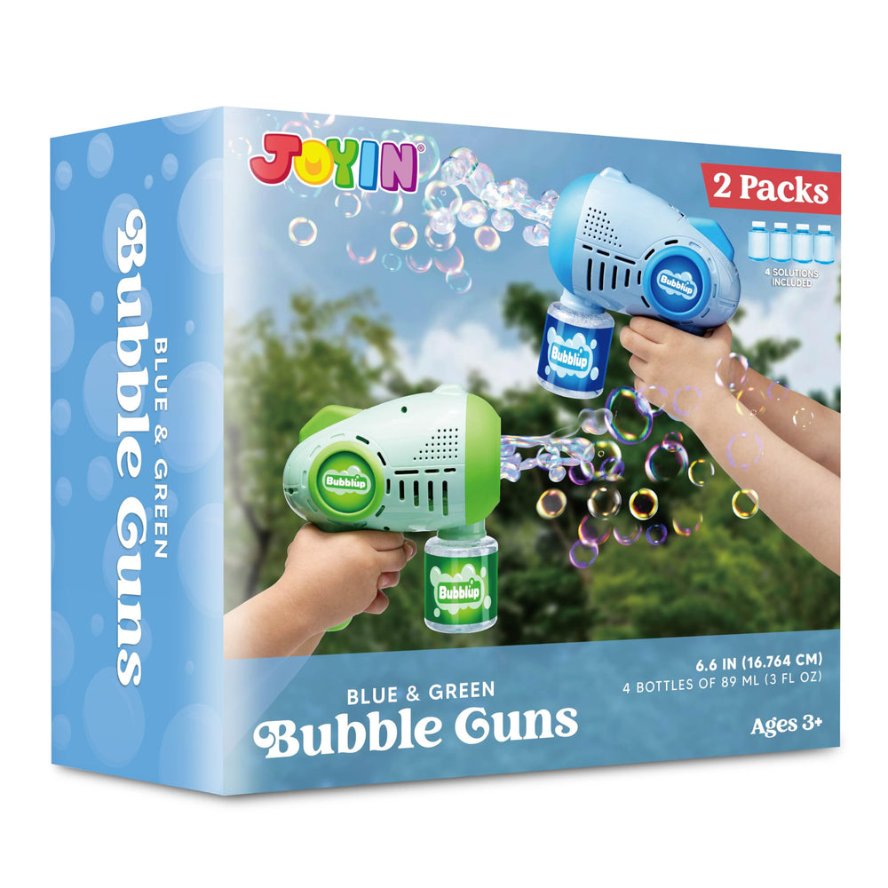 JOYIN vivid blue, green, and yellow guns boost outdoor play.
