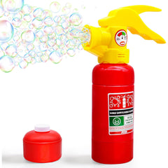 JOYIN Bubble Maker in action with outdoor bubbles for kids' play