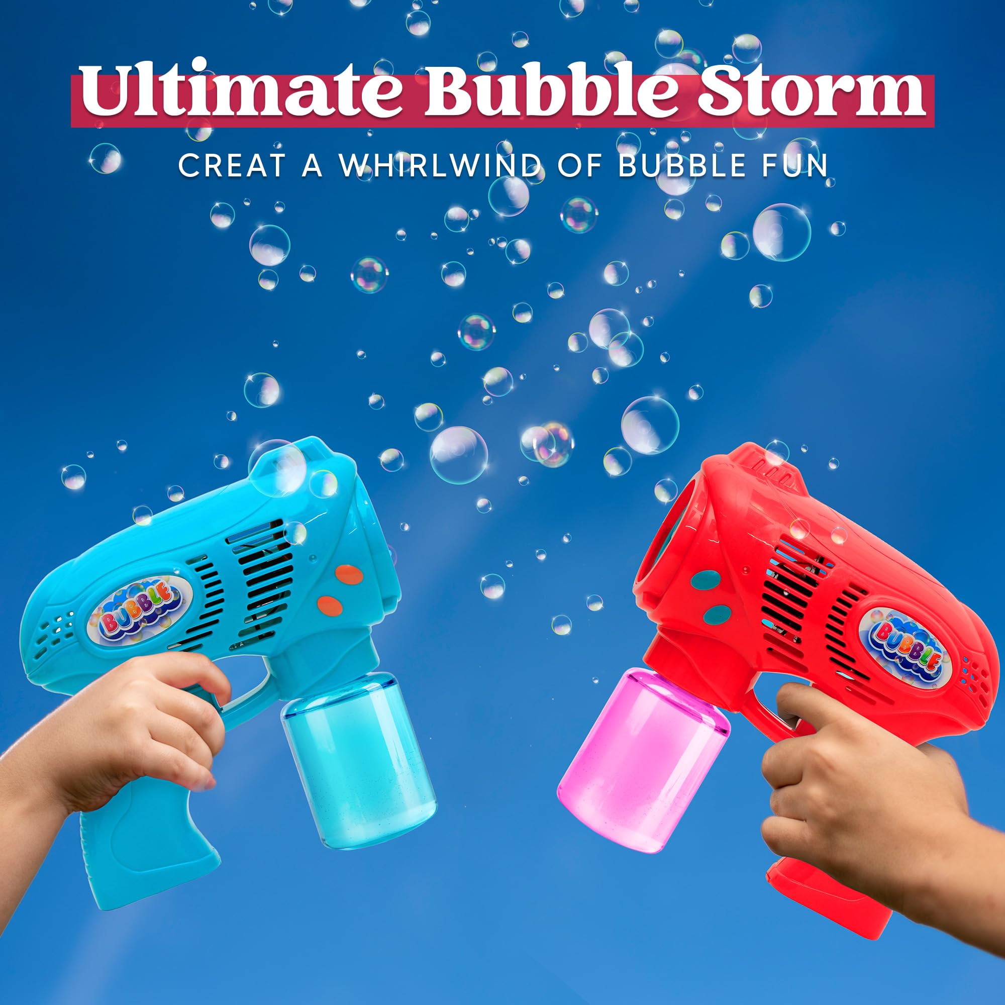 JOYIN bubble solution bottles ready for endless bubbles and smiles.
