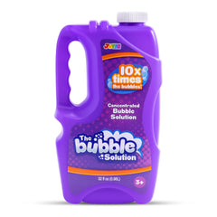 JOYIN 32oz bubble solution refill for machines and wands, ideal for outdoor play