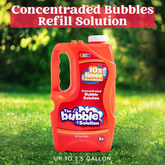 JOYIN green bubble solution showing regular and giant bubble options for parties