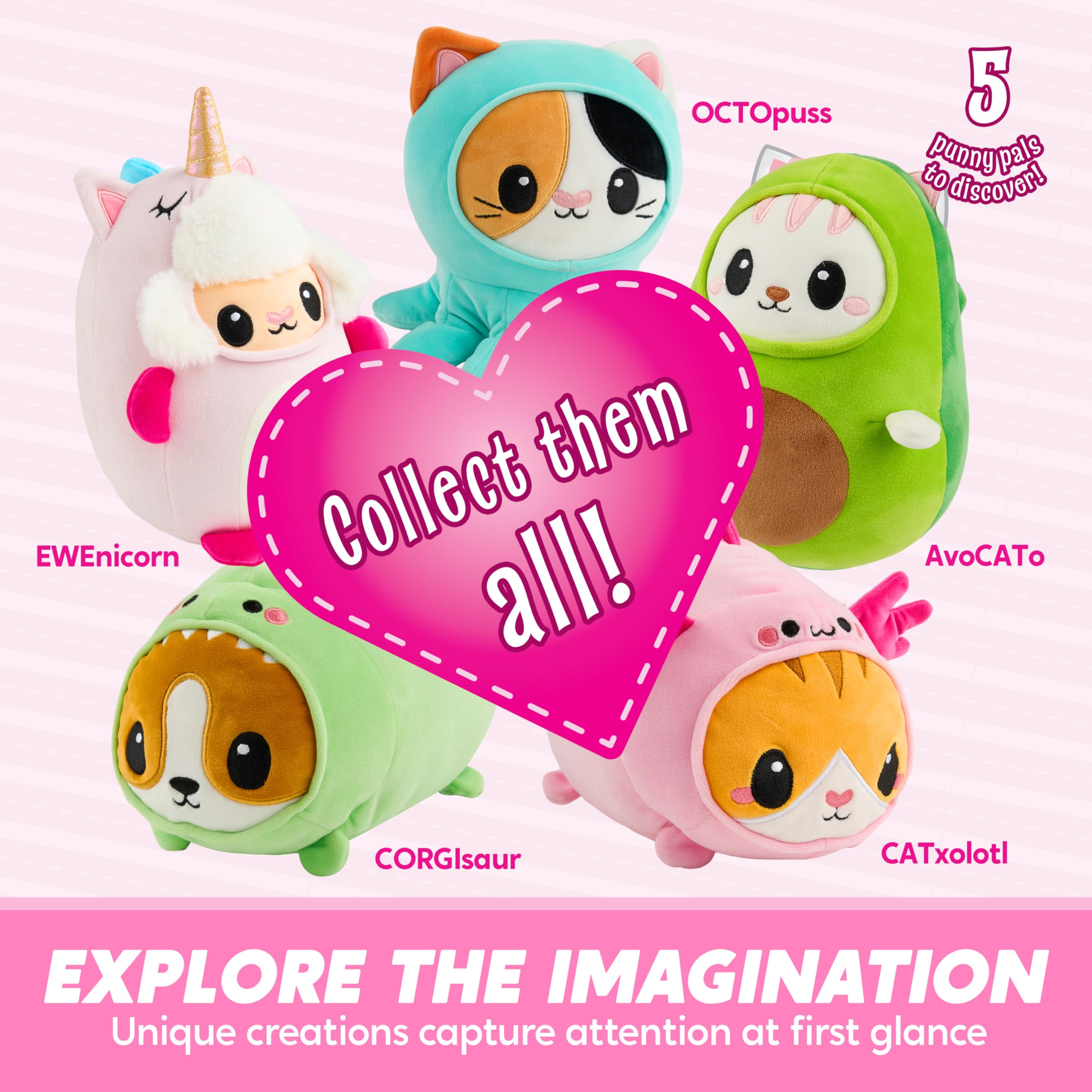 JOYIN CATXOLOTL soft stretch fabric, ultra-soft touch for relaxing cuddles.