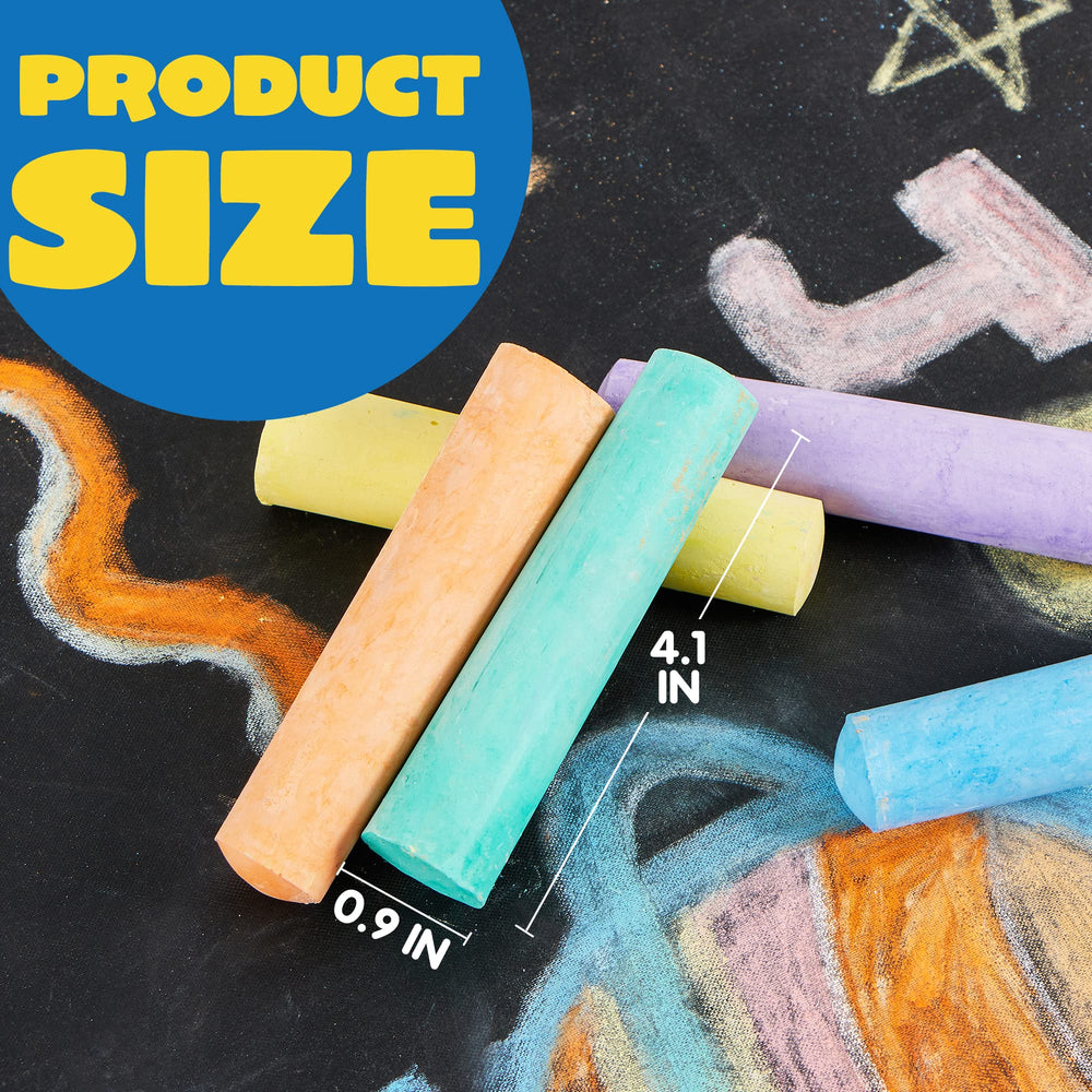 JOYIN chalkboard writing with bright color payoff using JOYIN chalks
