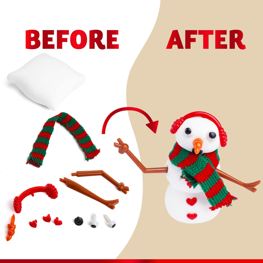 JOYIN Snowman Kit earmuffs provide cute detail while keeping little builders engaged during crafts