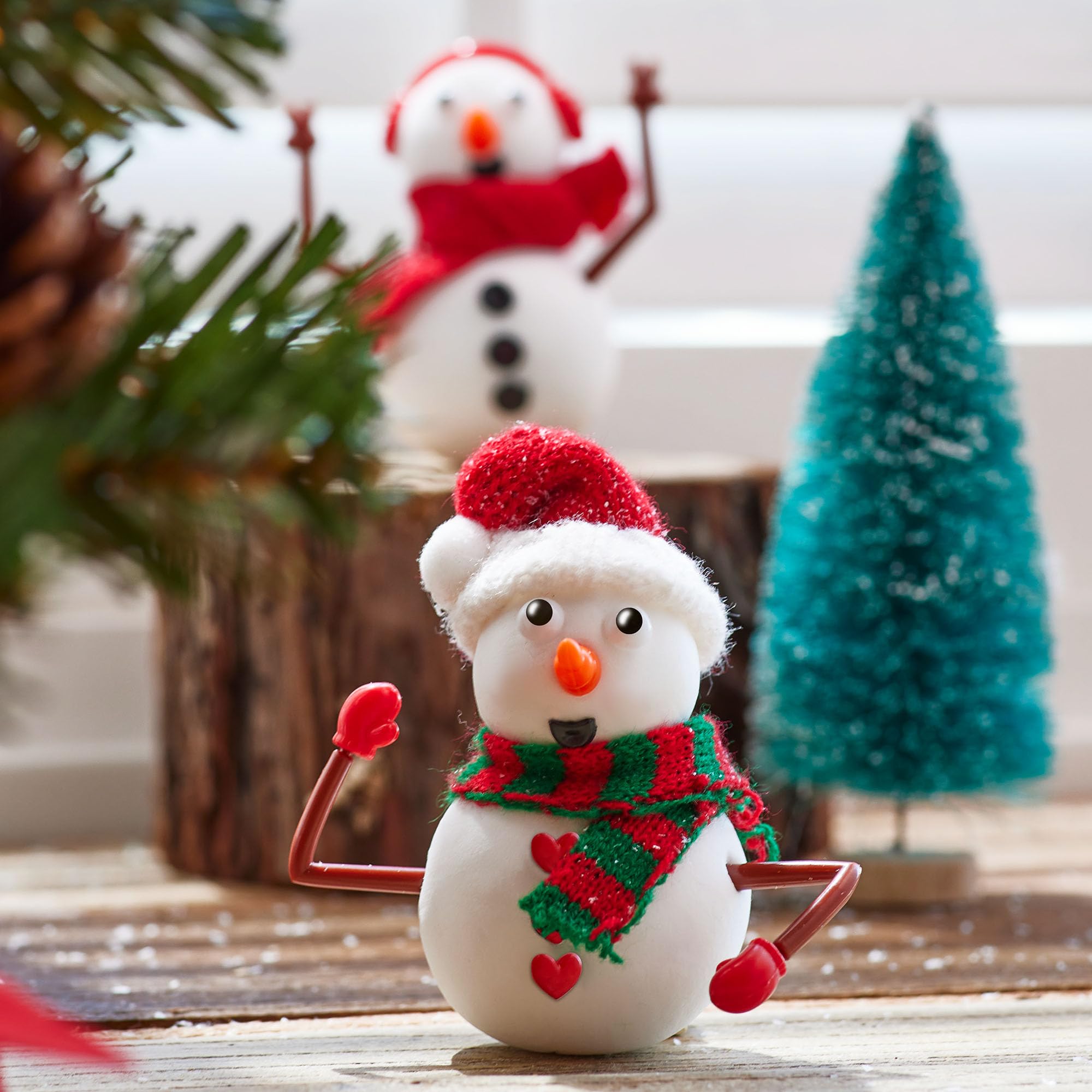 JOYIN Snowman Kit eyes provide contrast for friendly faces kids enjoy making