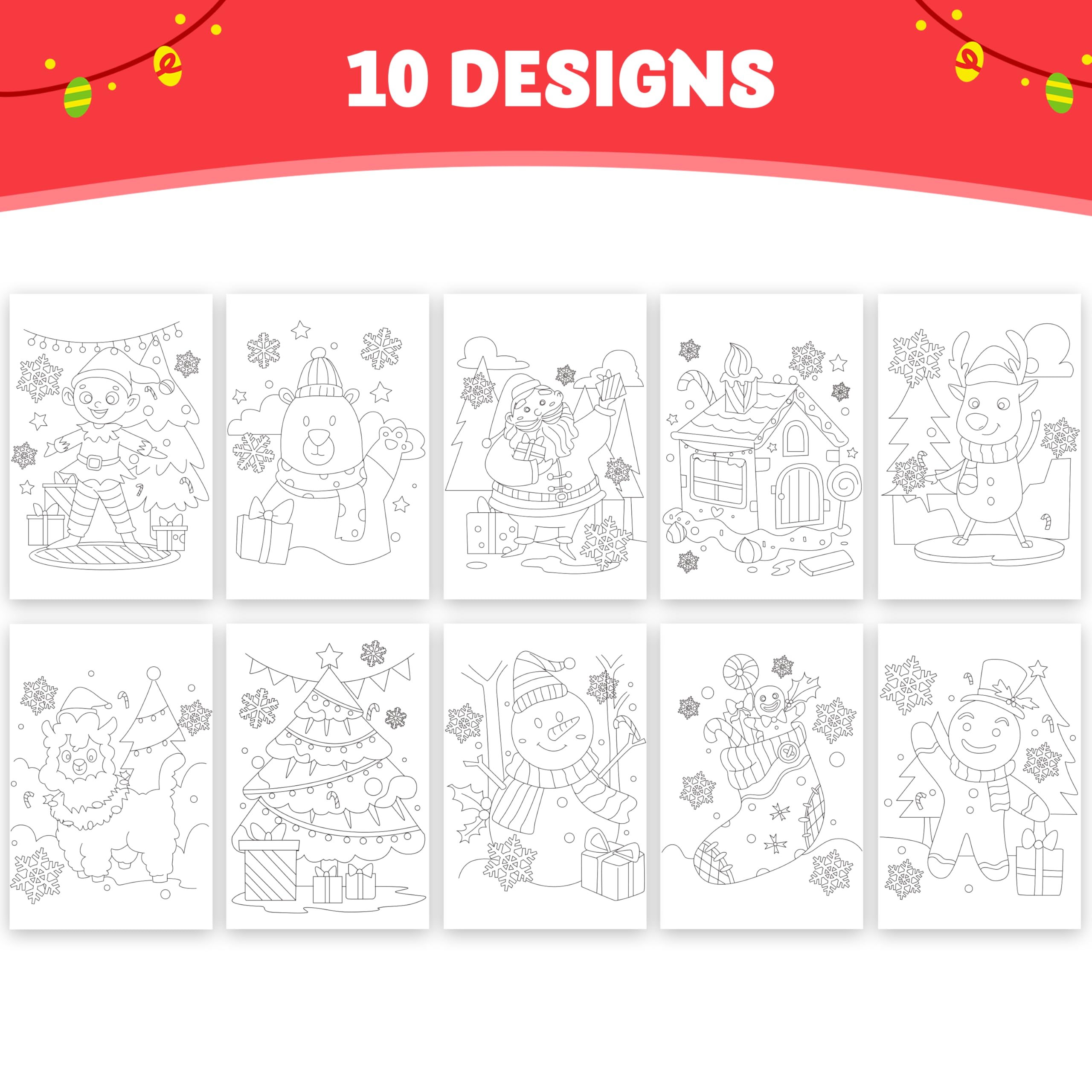 JOYIN gingerbread cover inviting tasty color ideas for kids