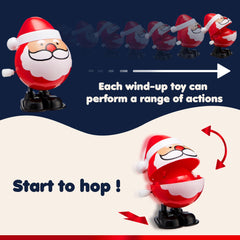 JOYIN christmas-decor wind-up toys for mantel and tree displays.