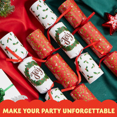 JOYIN Christmas dinner-table decor helps create festive ambiance and conversations
