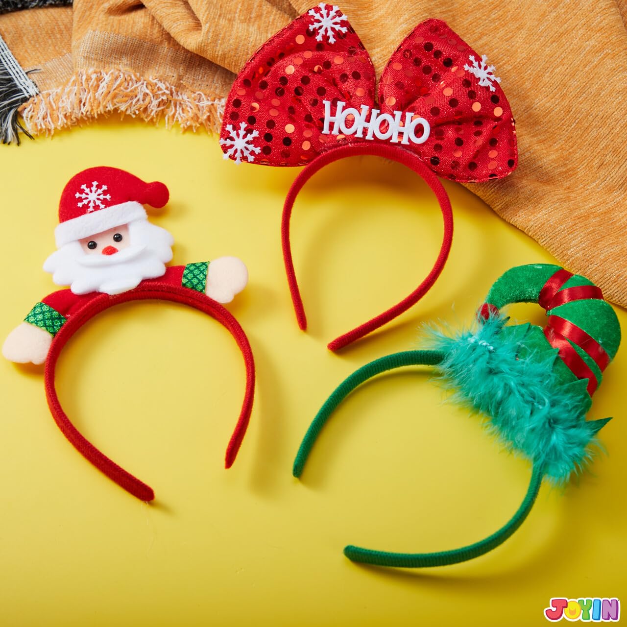 JOYIN lightweight one-size headband fits kids and adults easily