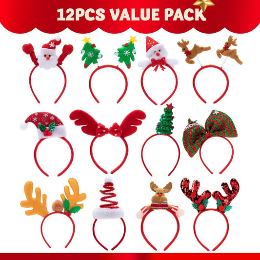 JOYIN Snowman headband, cheerful accessory for holiday parties and kids' photos.