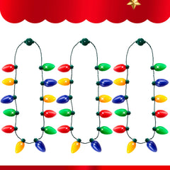 JOYIN necklace with six flash modes for versatile holiday lighting.