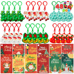 JOYIN Christmas pop toy Santa design for calming fidget play and festive fun.
