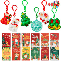 JOYIN Christmas pop toy tree design supports tactile engagement during holiday activities.