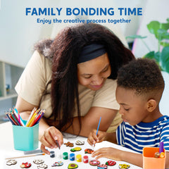 JOYIN classroom-ready craft ideas image showcases versatile, kid-friendly art activity.