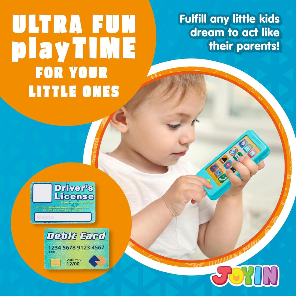 JOYIN colorful buttons improve tactile play and fine motor exploration.