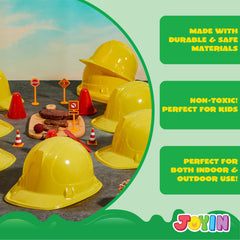 JOYIN construction hats packaging display ready for party setup