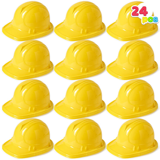 JOYIN construction hats yellow full set for kids' party favors and dress-up