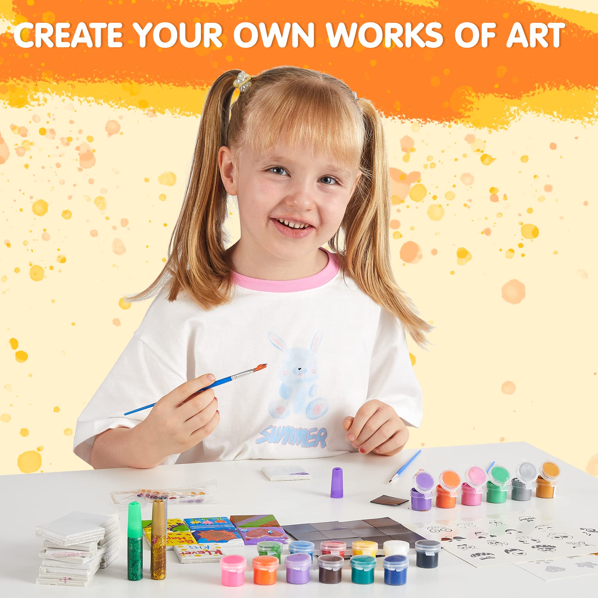 JOYIN creative stickers and gems brighten every tile design for personalization.