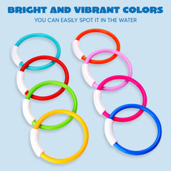 JOYIN Dive Rings sink and stand upright for engaging retrieval challenges