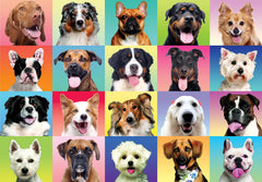 JOYIN dog puzzle 300 pieces arranged for family puzzle night