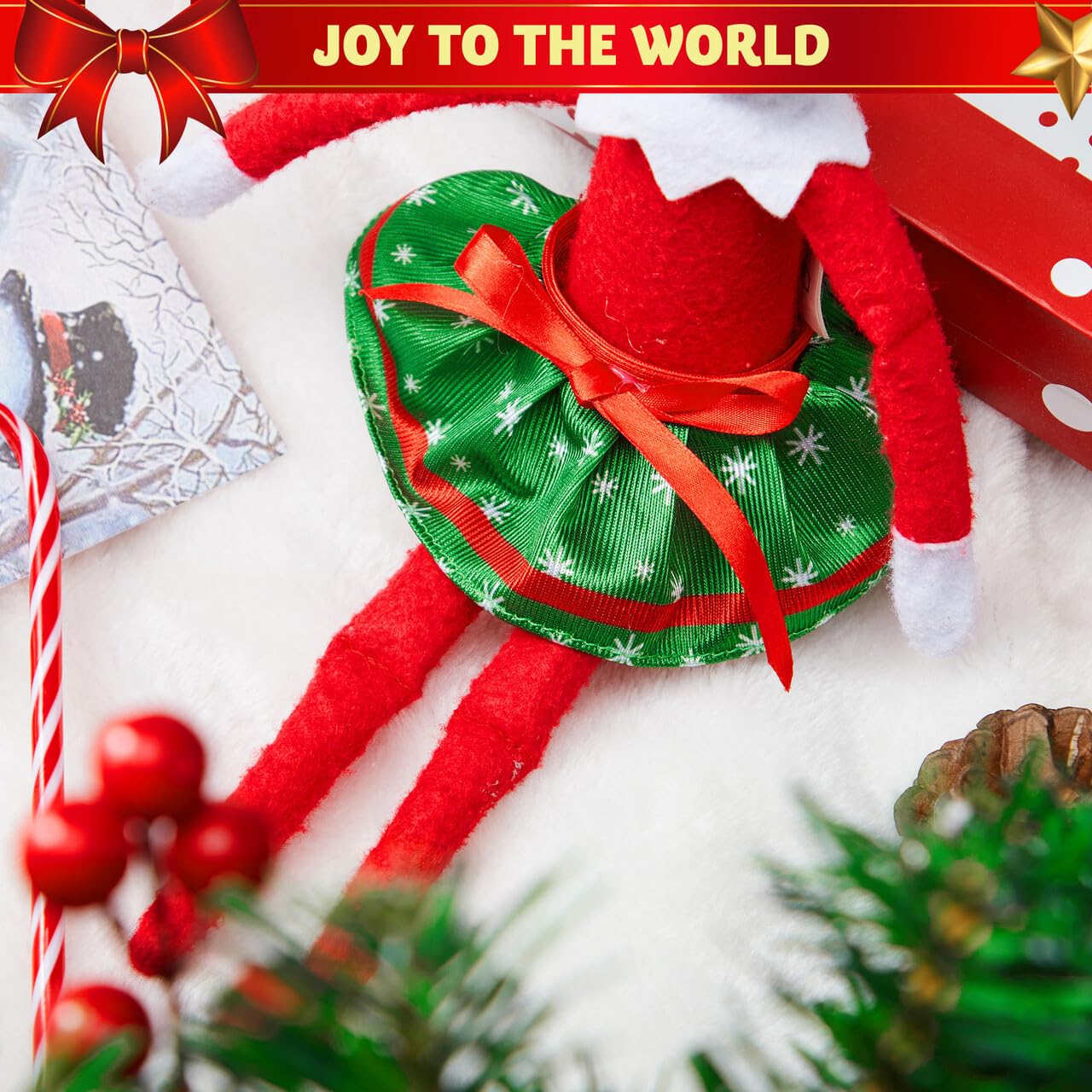 JOYIN doll skirt set ready for playtime and festive room décor