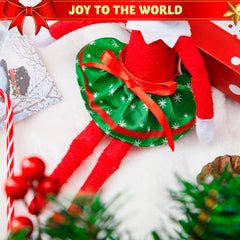 JOYIN doll skirt set ready for playtime and festive room décor