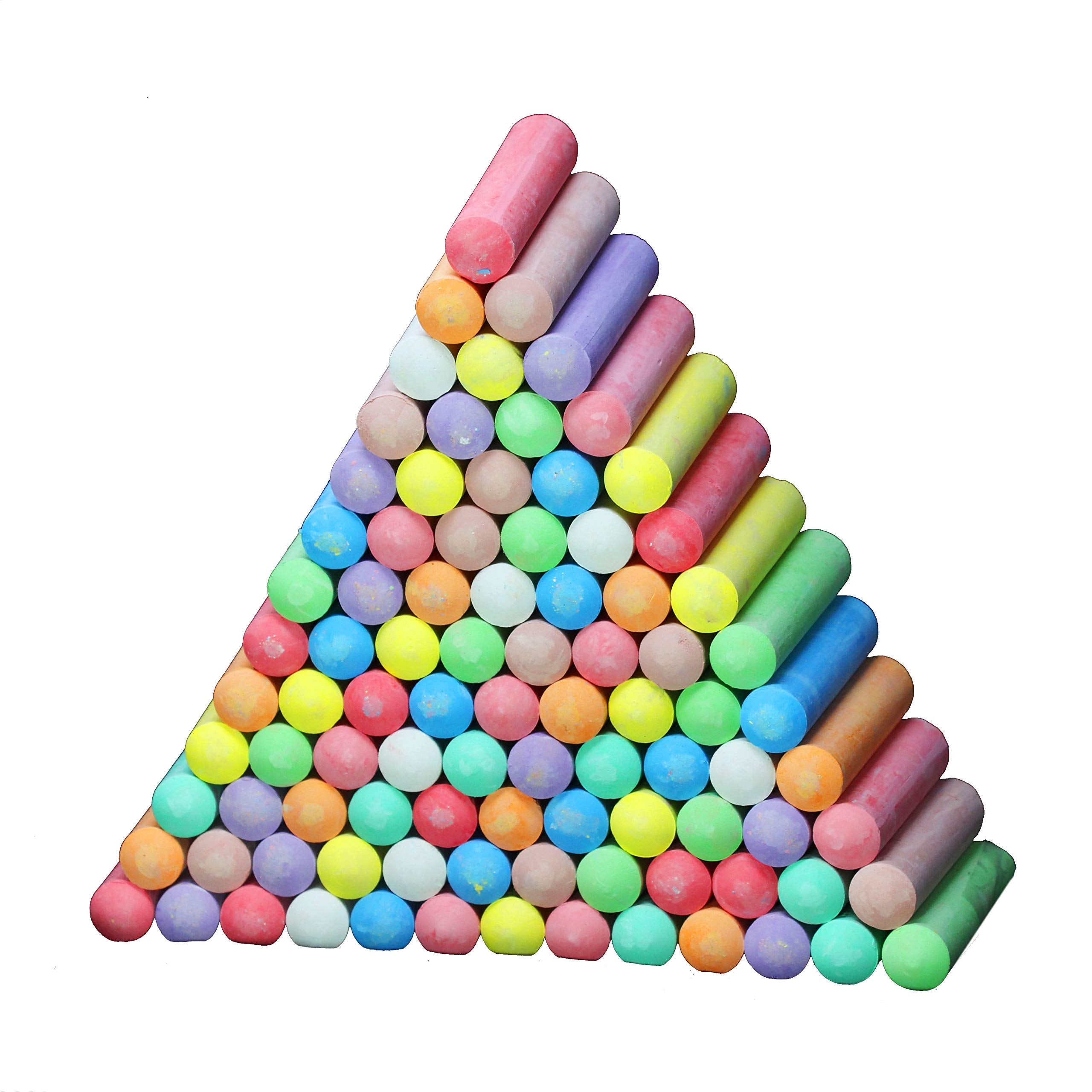 JOYIN driveways become colorful art spaces with these chalks.