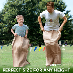 JOYIN large 39x25 sacks supply roomy space for play.