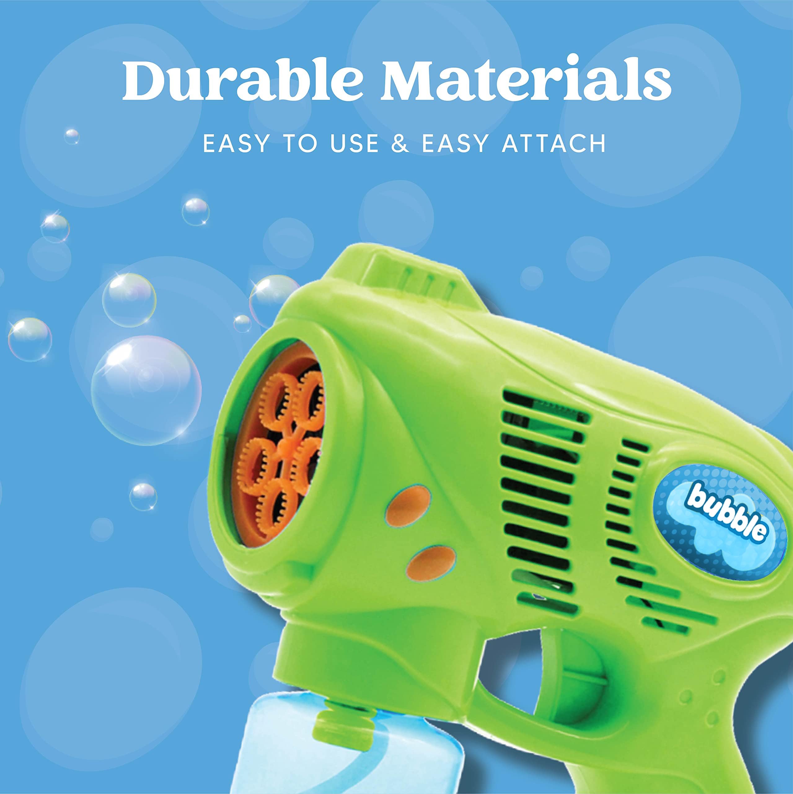 JOYIN durable ABS bubble gun highlights sturdy design for long-lasting play