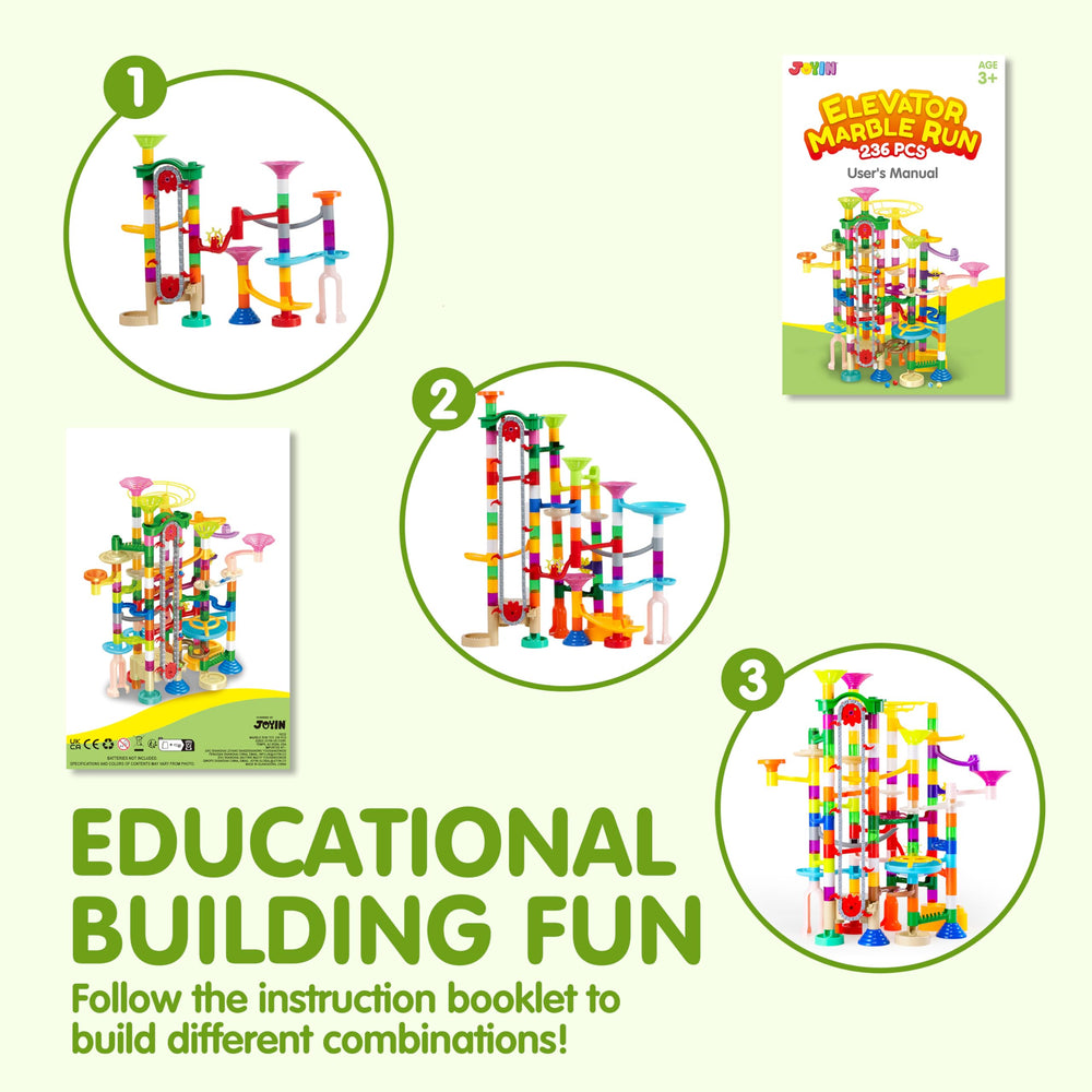 JOYIN durable construction materials ensure lasting, kid-friendly marble fun