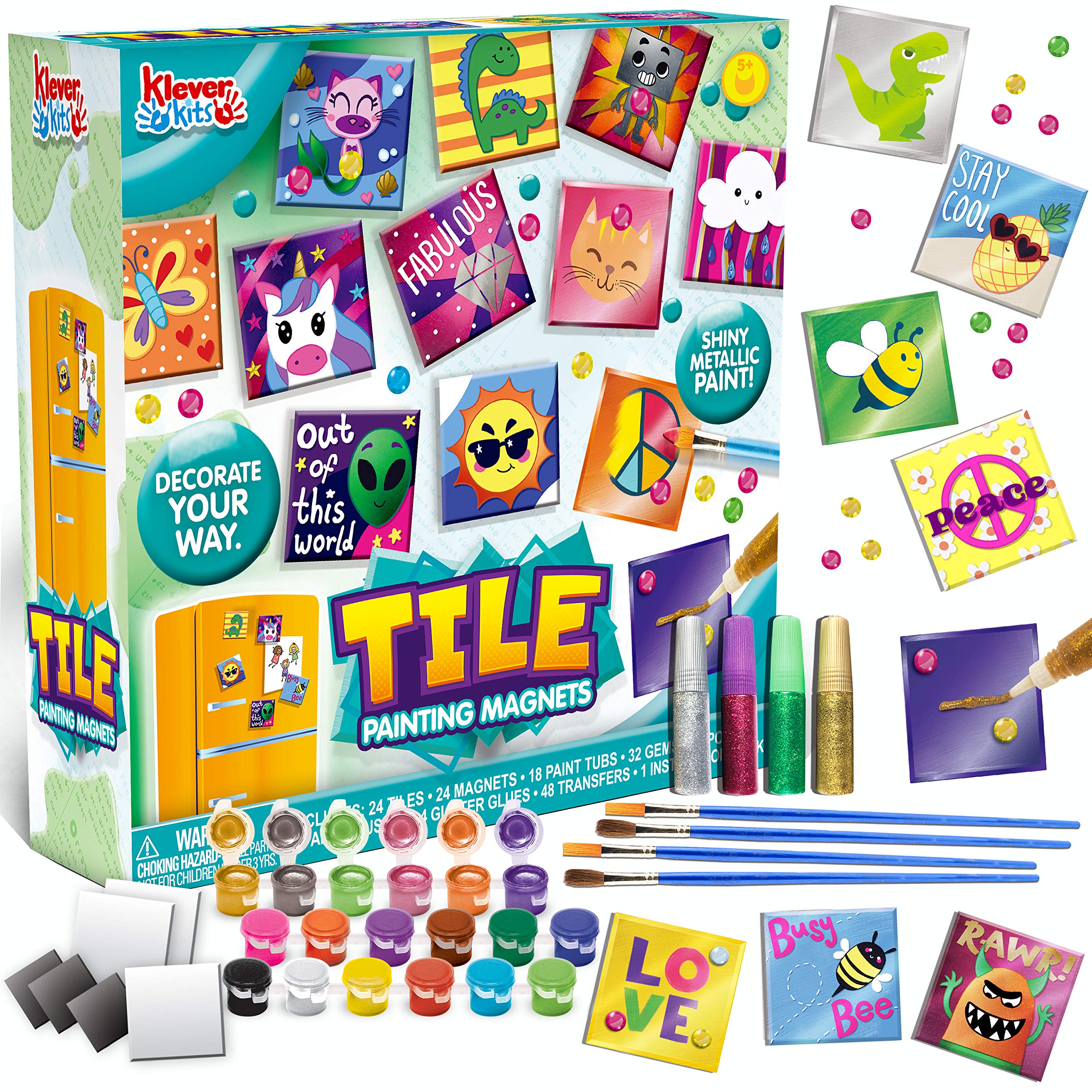 JOYIN easy-assemble art projects with simple instructions promote quick creativity.