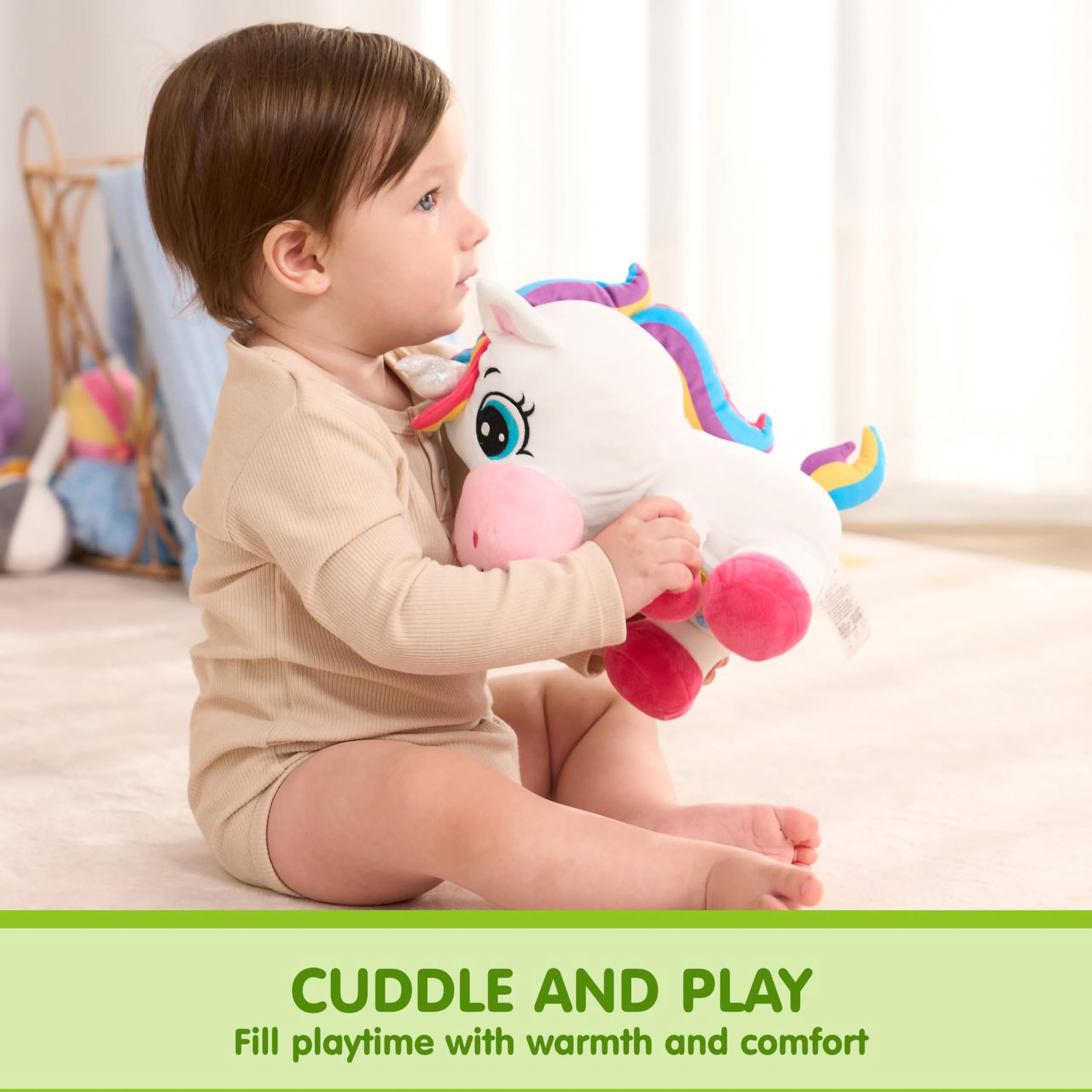 JOYIN 3D elephant plush design offers adorable imagination-inspiring companion