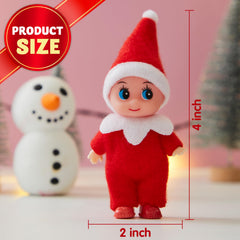 JOYIN elf doll with removable hat for seasonal styling.